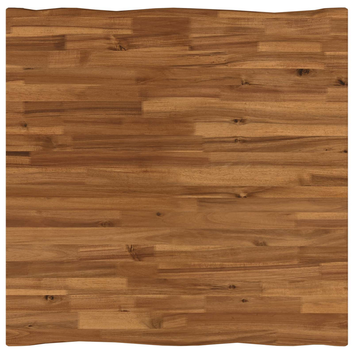 vidaXL 60 x 55 x 75 cm Solid Acacia Wood Natural and Coffee