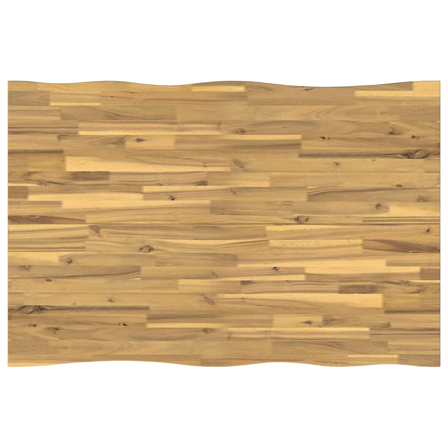 vidaXL 90 x 55 x 75 cm Solid Acacia Wood White Rectangular
