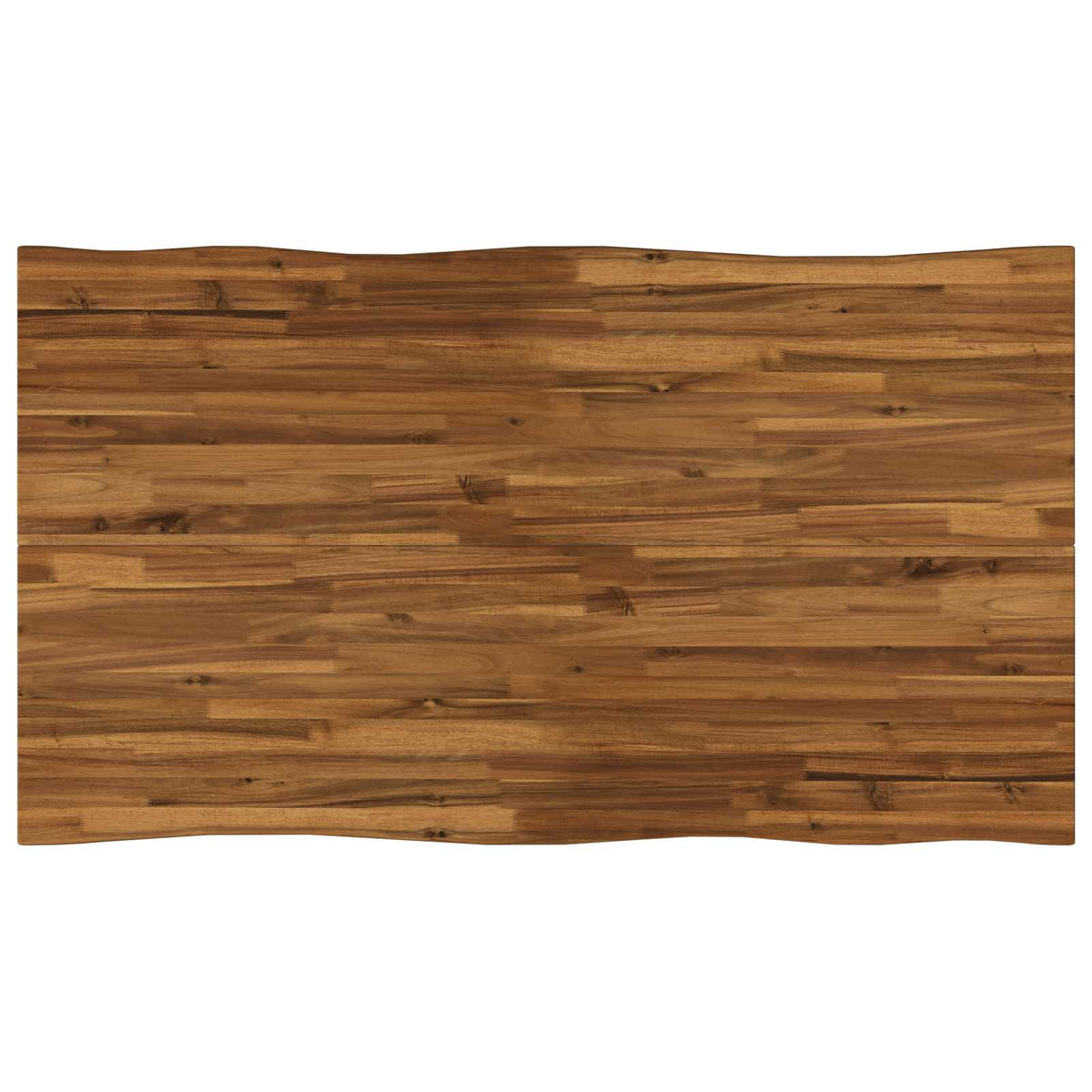 vidaXL 120 x 90 x 75 cm Solid Acacia Wood Natural and Black