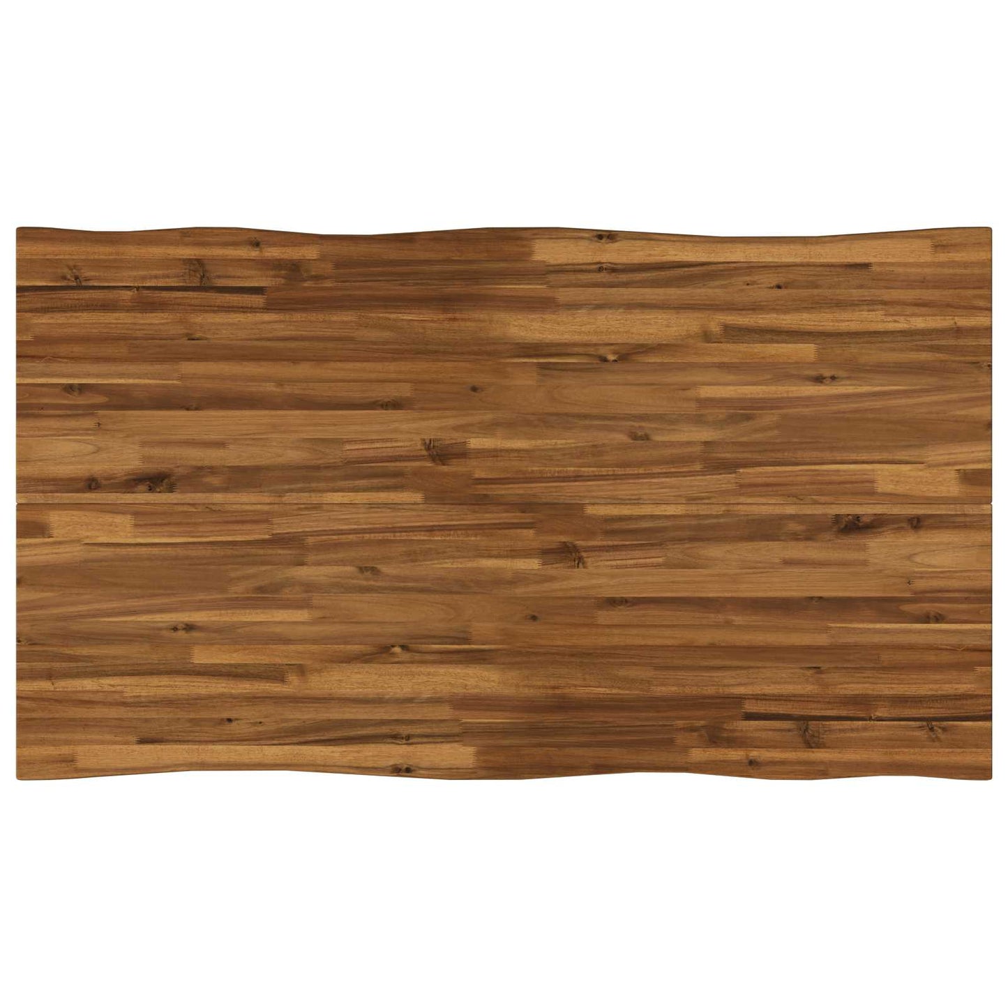 vidaXL 120 x 90 x 75 cm Solid Acacia Wood Natural and White