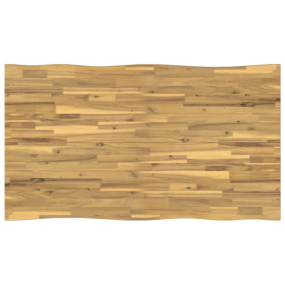 vidaXL 120 x 90 x 75 cm Solid Acacia Wood White Rectangular