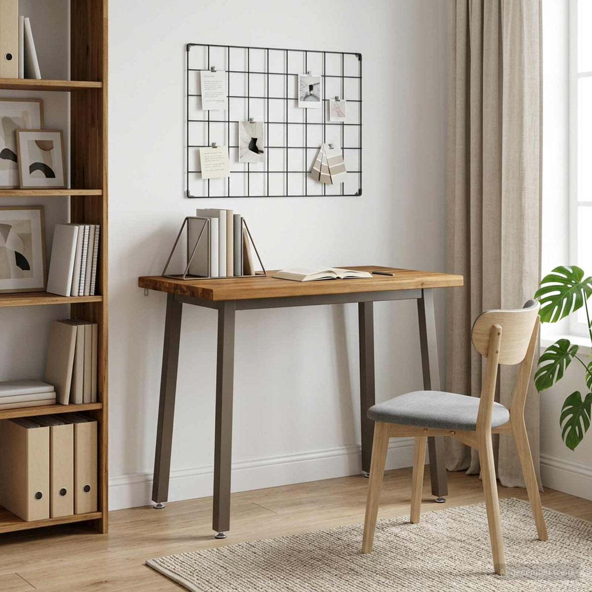vidaXL 90 x 55 x 75 cm Solid Acacia Wood Natural and Coffee