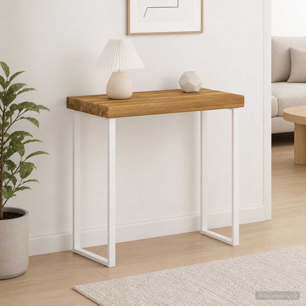 vidaXL Rectangular Table Top 40 x 20 x 3.5 cm Rectangular White