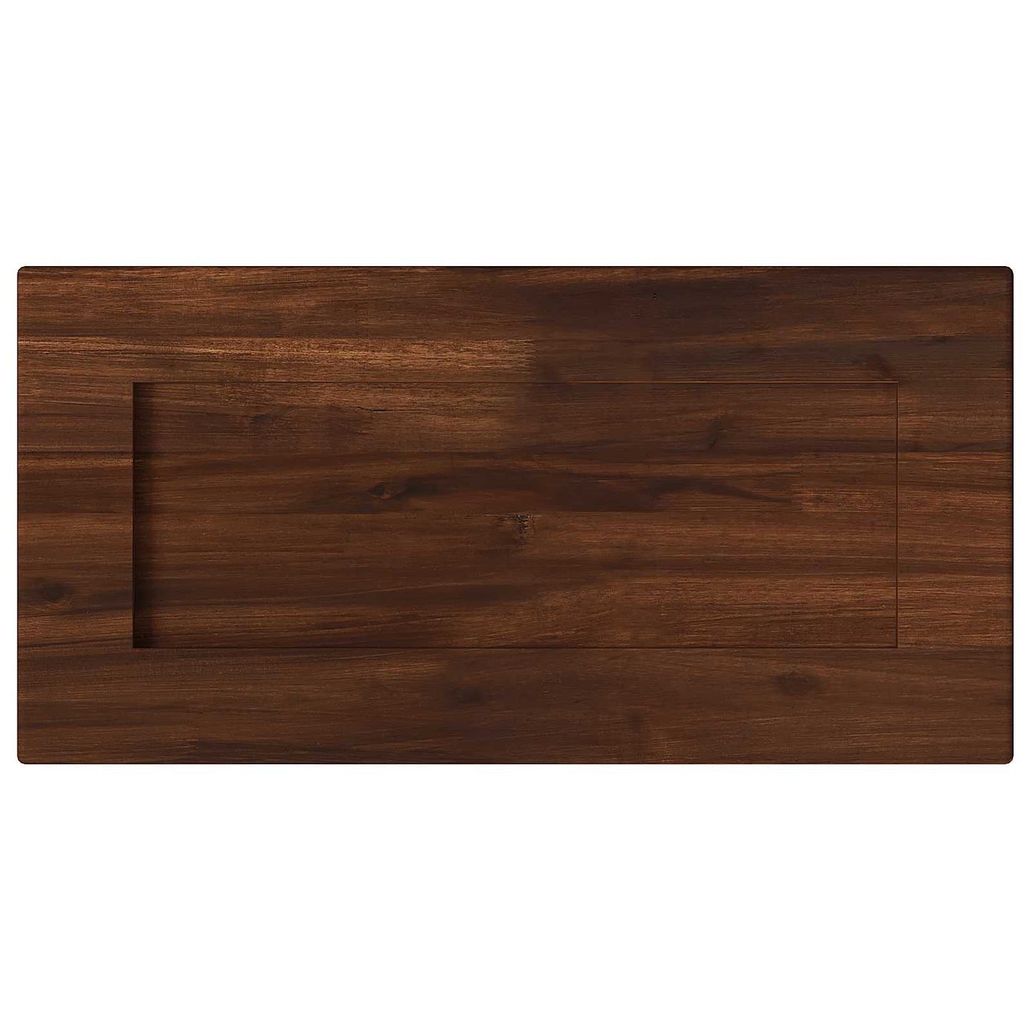 vidaXL Rectangular Table Top 70 x 20 x 3.5 cm Rectangular Dark Brown