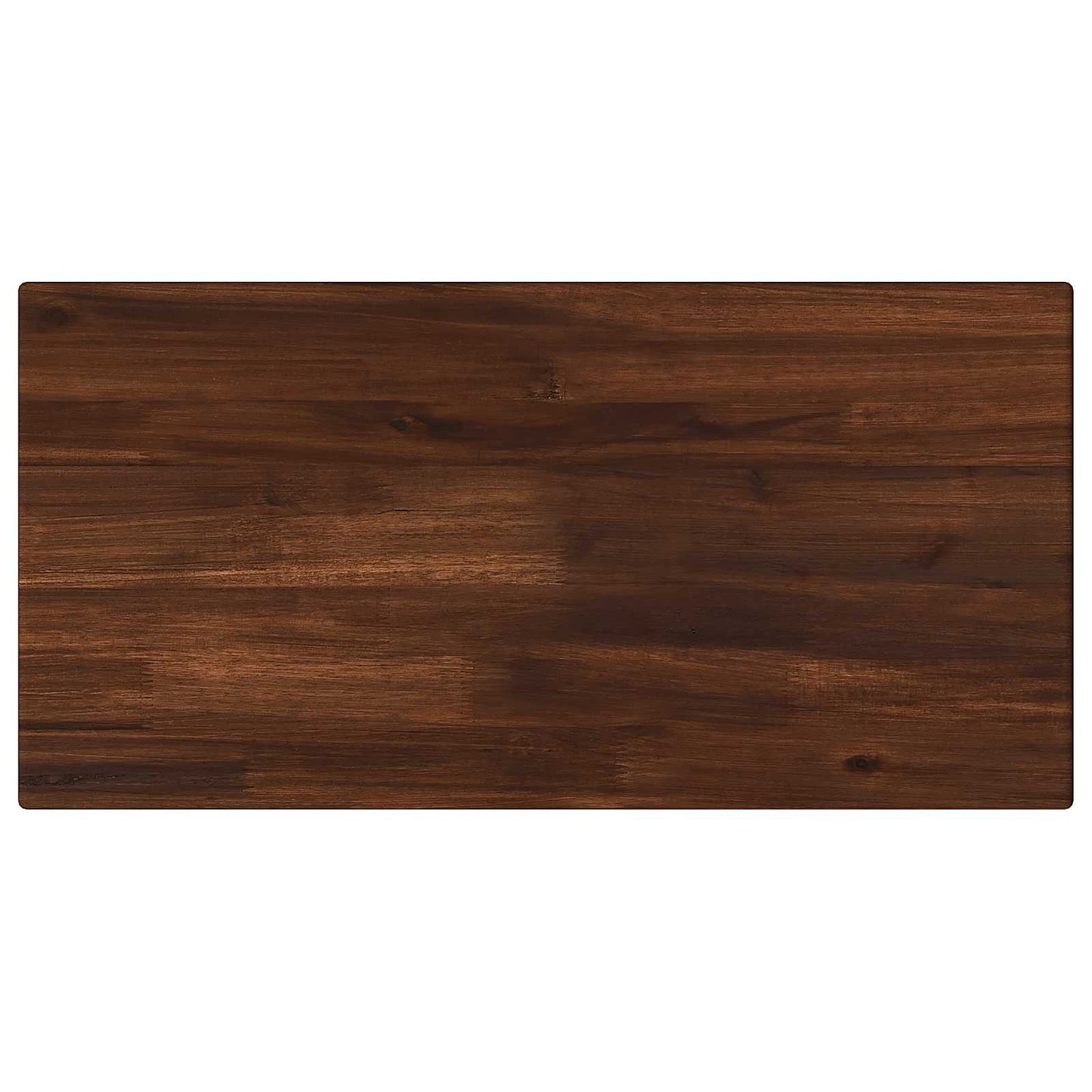 vidaXL Rectangular Table Top 70 x 20 x 3.5 cm Rectangular Dark Brown