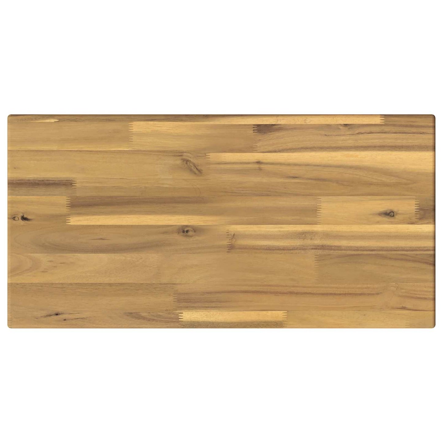 vidaXL Rectangular Table Top 80 x 20 x 3.5 cm Rectangular White