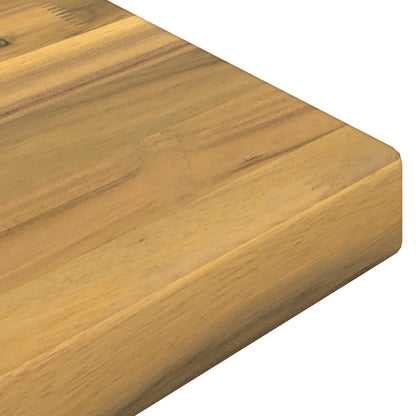 vidaXL Rectangular Table Top 110 x 20 x 3.5 cm Rectangular White