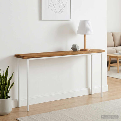 vidaXL Rectangular Table Top 140 x 20 x 3.5 cm Rectangular Natural