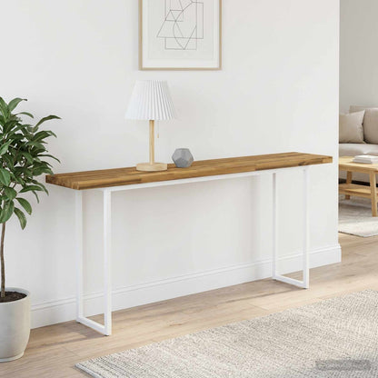 vidaXL Rectangular Table Top 140 x 30 x 3.5 cm Rectangular White