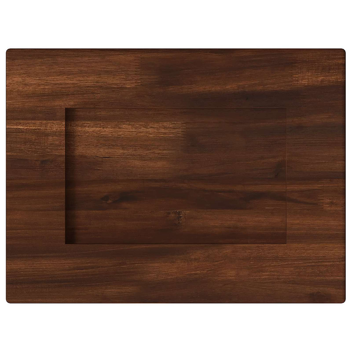 vidaXL Rectangular Table Top 50 x 30 x 3.5 cm Rectangular Dark Brown