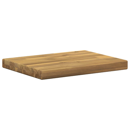 vidaXL Rectangular Table Top 50 x 30 x 3.5 cm Rectangular White
