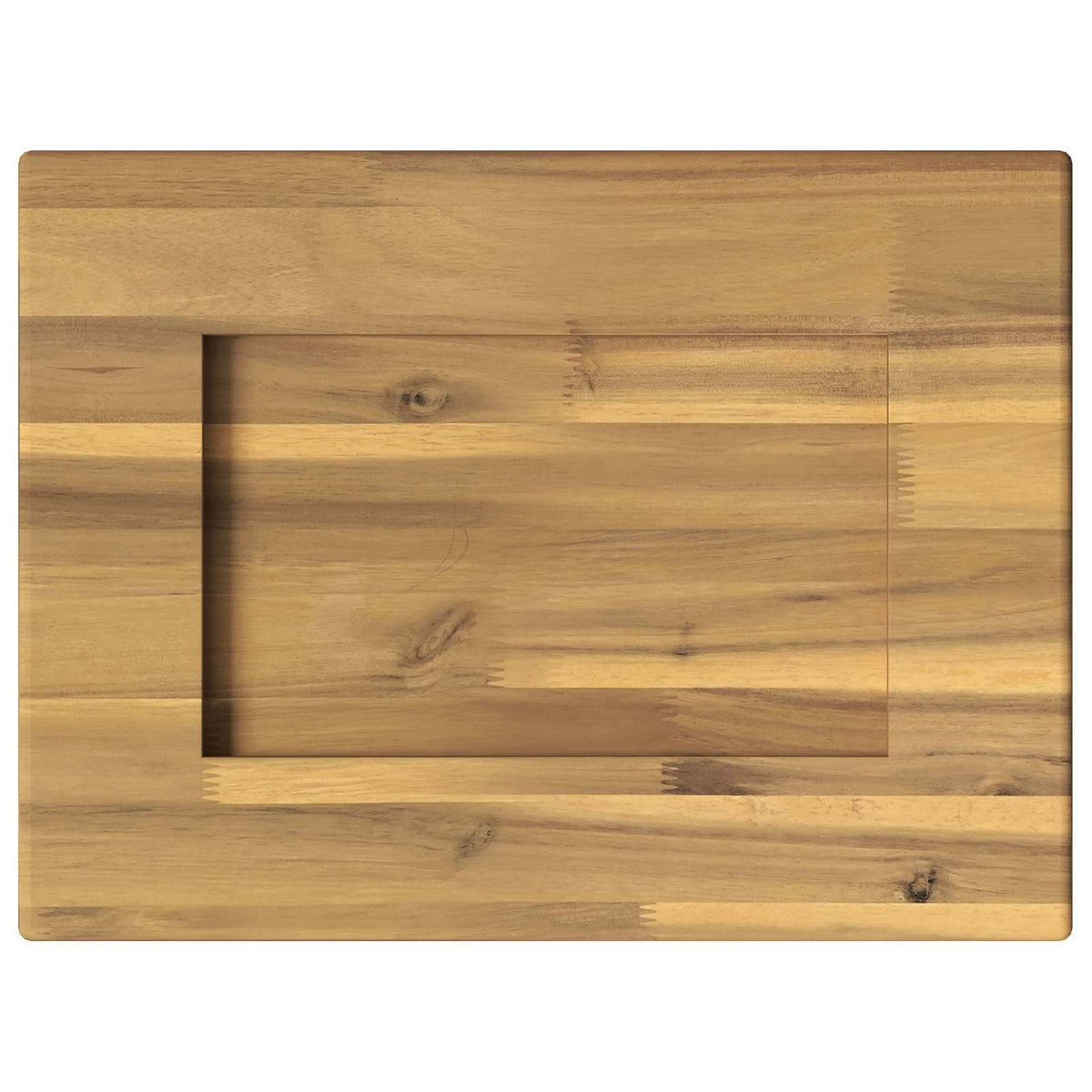 vidaXL Rectangular Table Top 50 x 30 x 3.5 cm Rectangular White