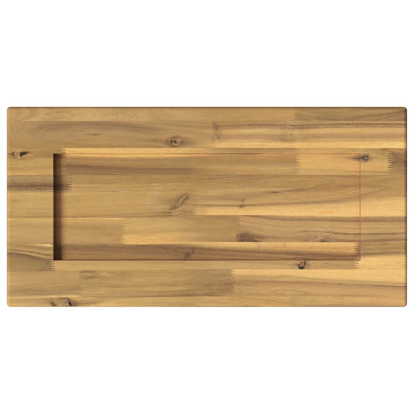 vidaXL Rectangular Table Top 70 x 30 x 3.5 cm Rectangular White