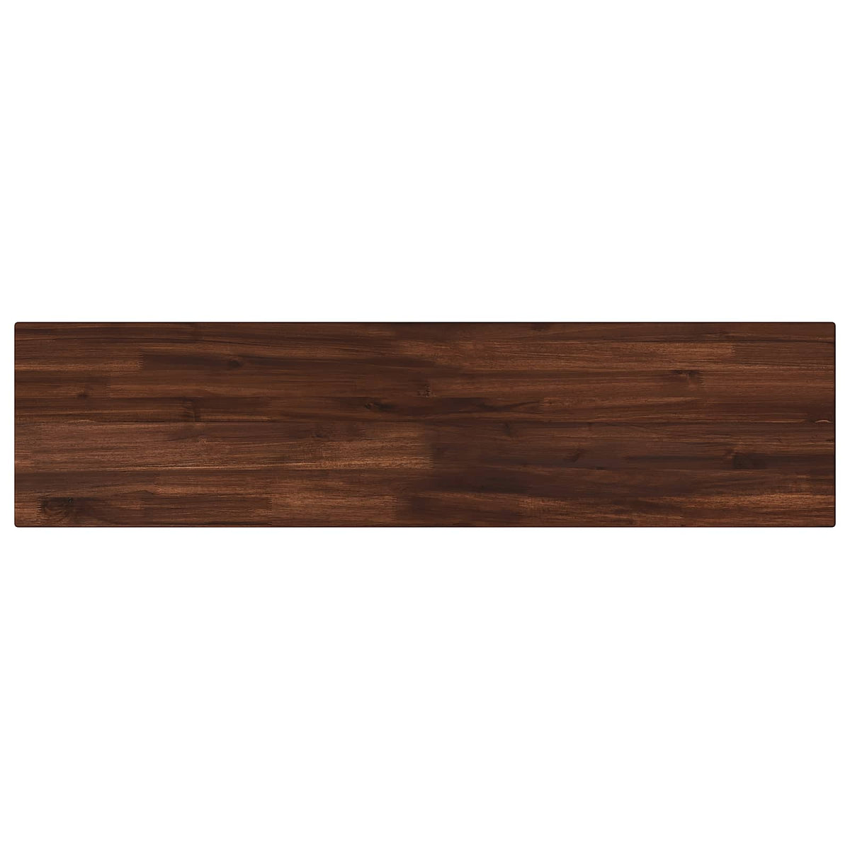 vidaXL Rectangular Table Top 100 x 30 x 3.5 cm Rectangular Dark Brown