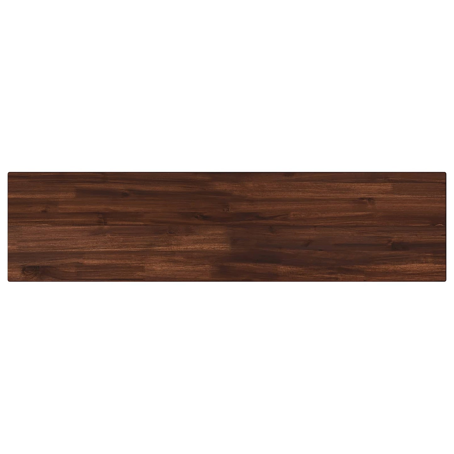 vidaXL Rectangular Table Top 110 x 30 x 3.5 cm Rectangular Dark Brown