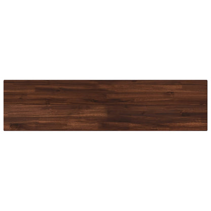 vidaXL Rectangular Table Top 110 x 30 x 3.5 cm Rectangular Dark Brown