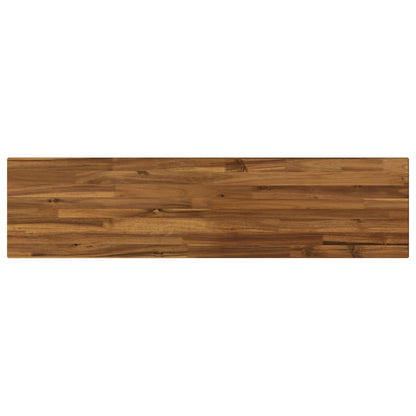 vidaXL Rectangular Table Top 110 x 30 x 3.5 cm Rectangular Natural