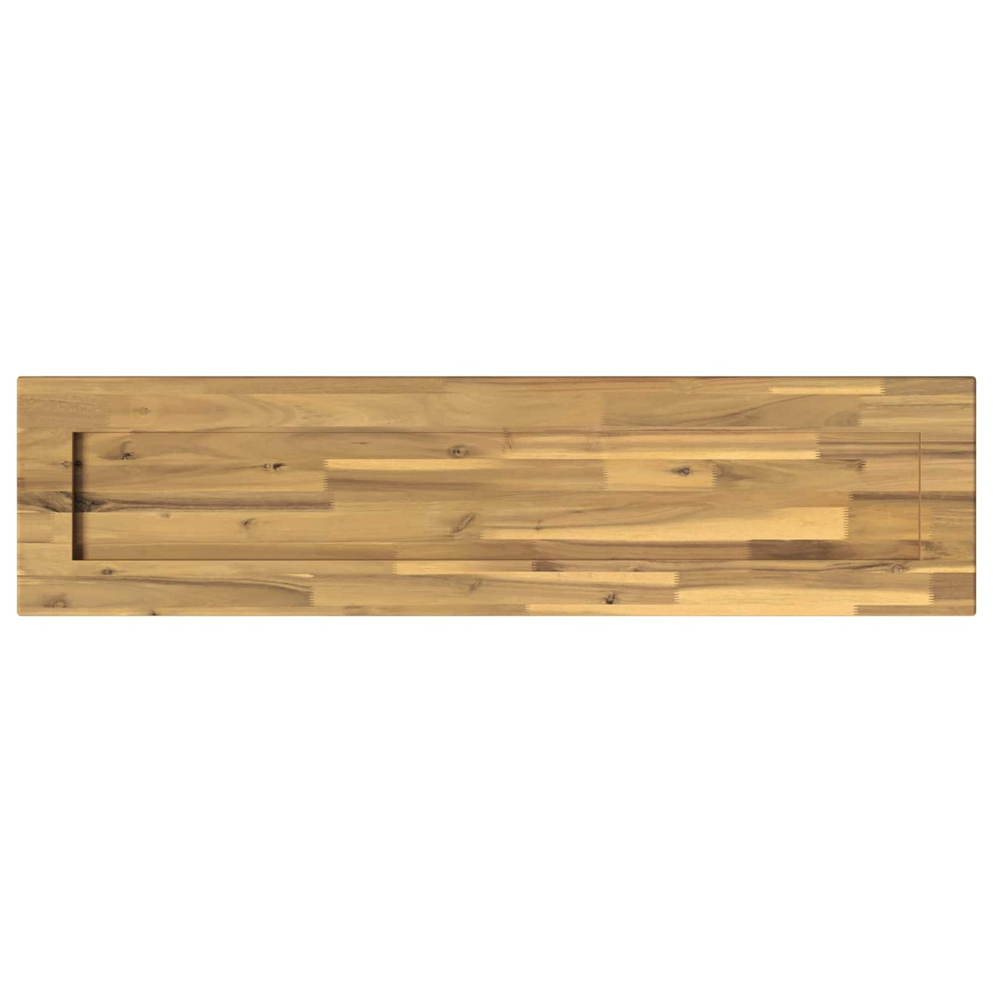 vidaXL Rectangular Table Top 130 x 30 x 3.5 cm Rectangular White
