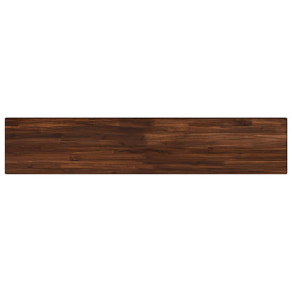 vidaXL Rectangular Table Top 160 x 30 x 3.5 cm Rectangular Dark Brown