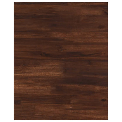 vidaXL Rectangular Table Top 50 x 40 x 3.5 cm Rectangular Dark Brown