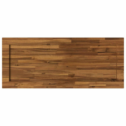 vidaXL Rectangular Table Top 130 x 40 x 3.5 cm Rectangular Natural