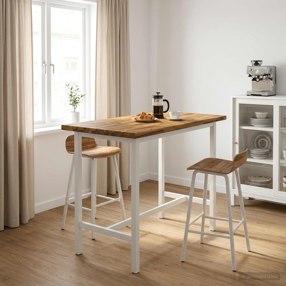 vidaXL Rectangular Table Top 140 x 40 x 3.5 cm Rectangular White