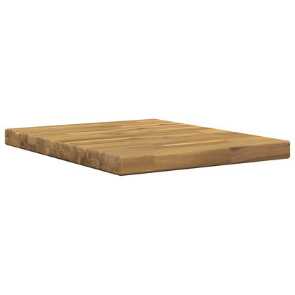 vidaXL Rectangular Table Top 50 x 50 x 3.5 cm Square Solid Acacia Wood