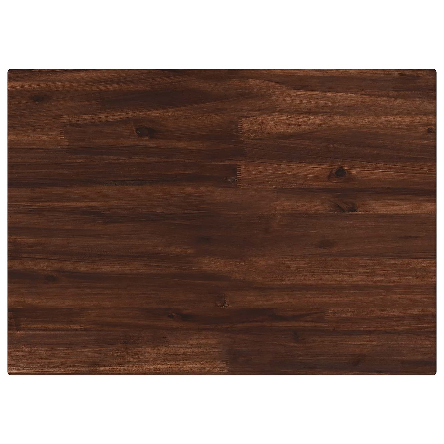 vidaXL Rectangular Table Top 60 x 50 x 3.5 cm Rectangular Dark Brown