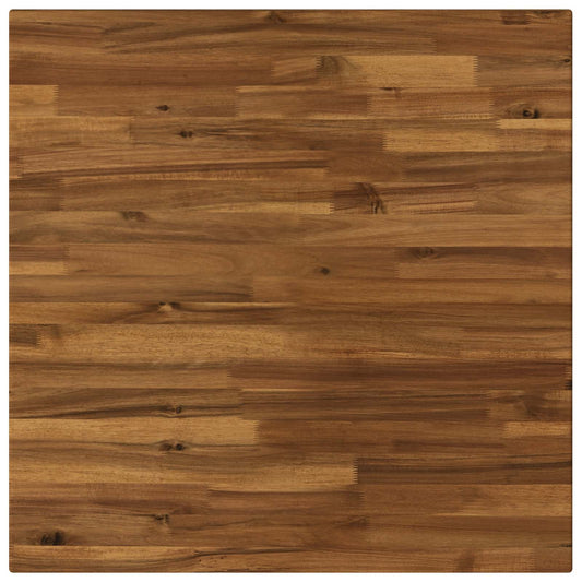 vidaXL Rectangular Table Top 60 x 60 x 3.2 cm Square Solid Acacia Wood