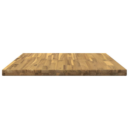 vidaXL Rectangular Table Top 60 x 60 x 3.2 cm Square Solid Acacia Wood