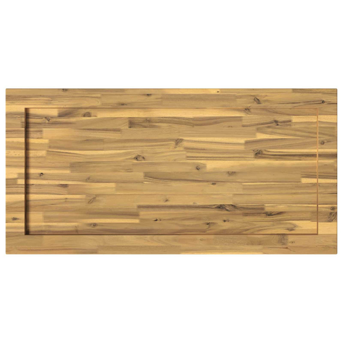 vidaXL Rectangular Table Top 130 x 60 x 3.5 cm Rectangular White