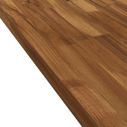 vidaXL Rectangular Table Top 70 x 70 x 3.2 cm Square Solid Acacia Wood