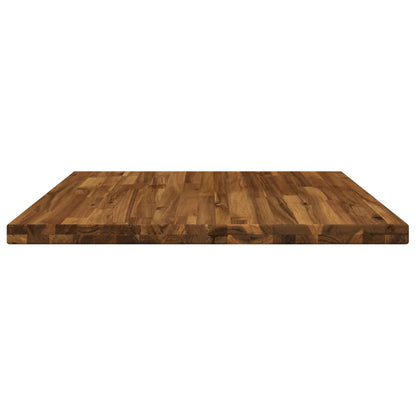 vidaXL Rectangular Table Top 70 x 70 x 3.2 cm Square Solid Acacia Wood