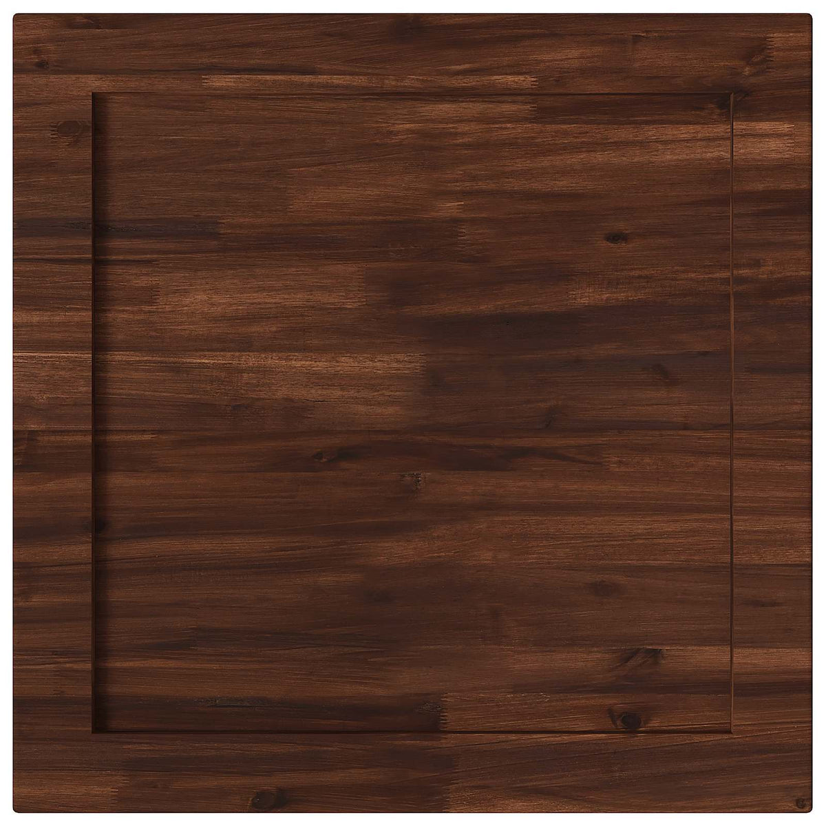 vidaXL Rectangular Table Top 80 x 70 x 3.5 cm Rectangular Dark Brown