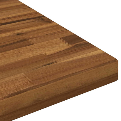 vidaXL Rectangular Table Top 90 x 70 x 3.5 cm Rectangular Natural