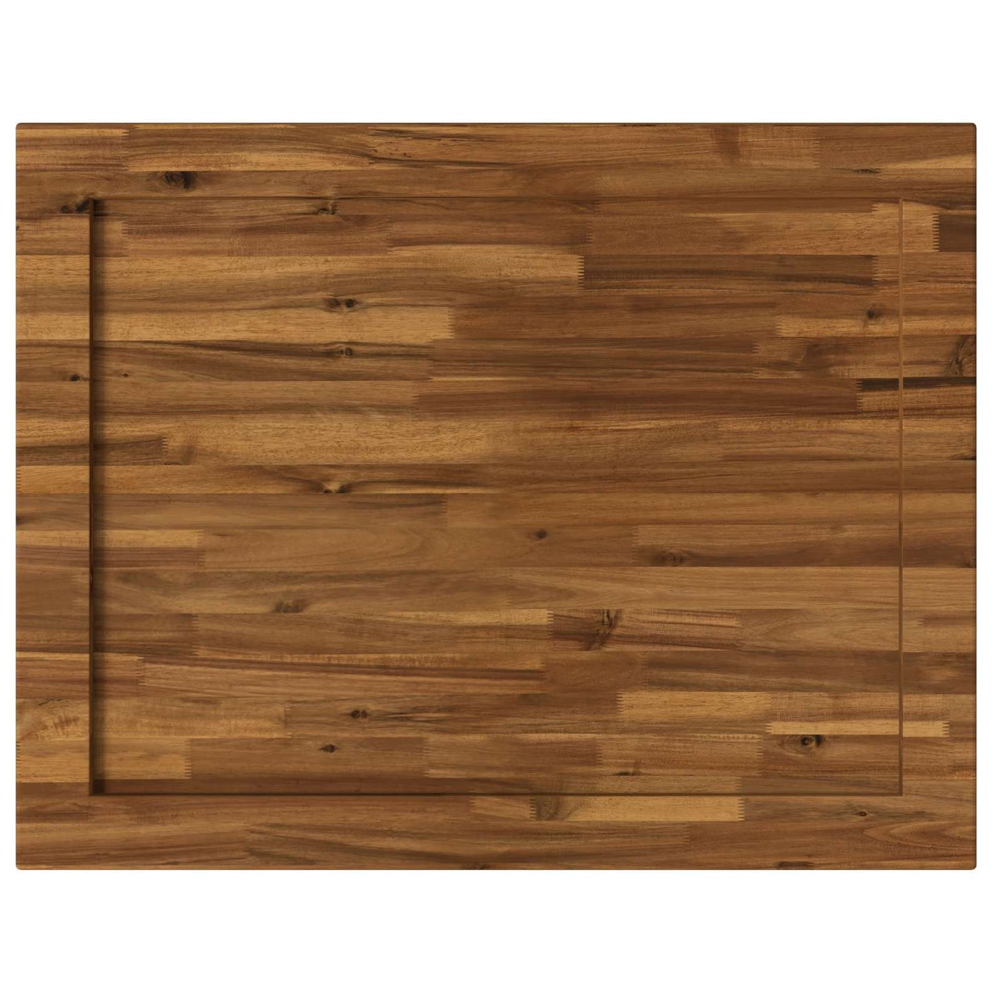 vidaXL Rectangular Table Top 90 x 70 x 3.5 cm Rectangular Natural