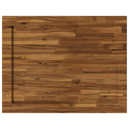 vidaXL Rectangular Table Top 90 x 70 x 3.5 cm Rectangular Natural