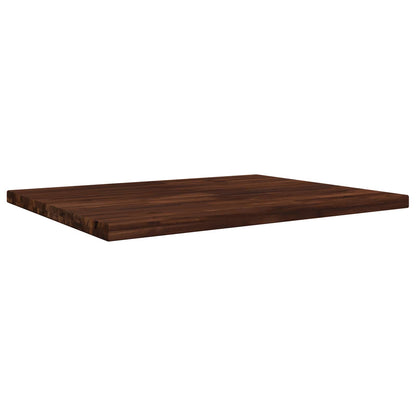 vidaXL Rectangular Table Top 100 x 70 x 3.5 cm Rectangular Dark Brown
