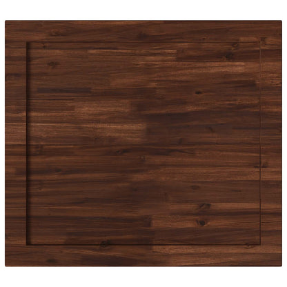 vidaXL Rectangular Table Top 80 x 80 x 3.2 cm Square Solid Acacia Wood