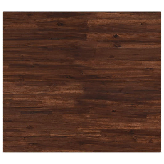 vidaXL Rectangular Table Top 80 x 80 x 3.2 cm Square Solid Acacia Wood