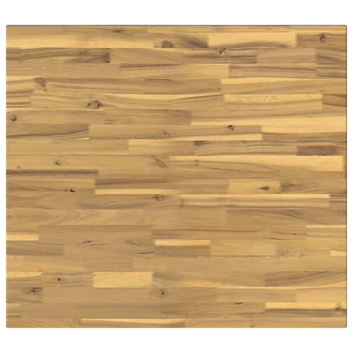 vidaXL Rectangular Table Top 80 x 80 x 3.2 cm Square Solid Acacia Wood