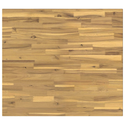 vidaXL Rectangular Table Top 80 x 80 x 3.2 cm Square Solid Acacia Wood
