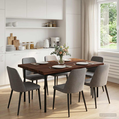 vidaXL Rectangular Table Top 80 x 80 x 3.2 cm Square Solid Acacia Wood