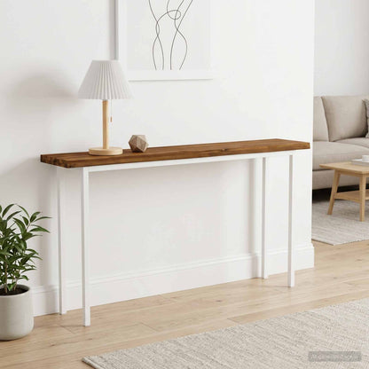 vidaXL Live Edge Table Top 150 x 20 x 3.5 cm Rectangular Natural