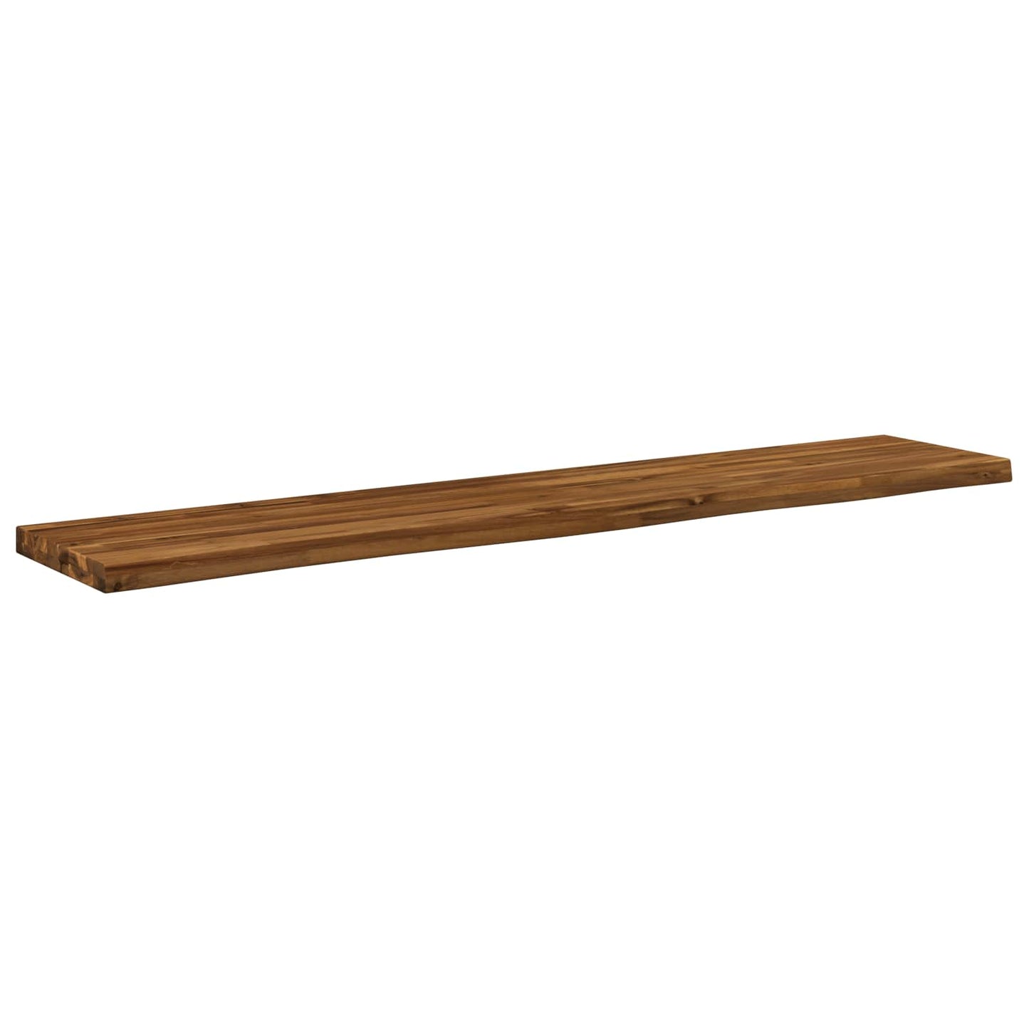 vidaXL Live Edge Table Top 150 x 20 x 3.5 cm Rectangular Natural
