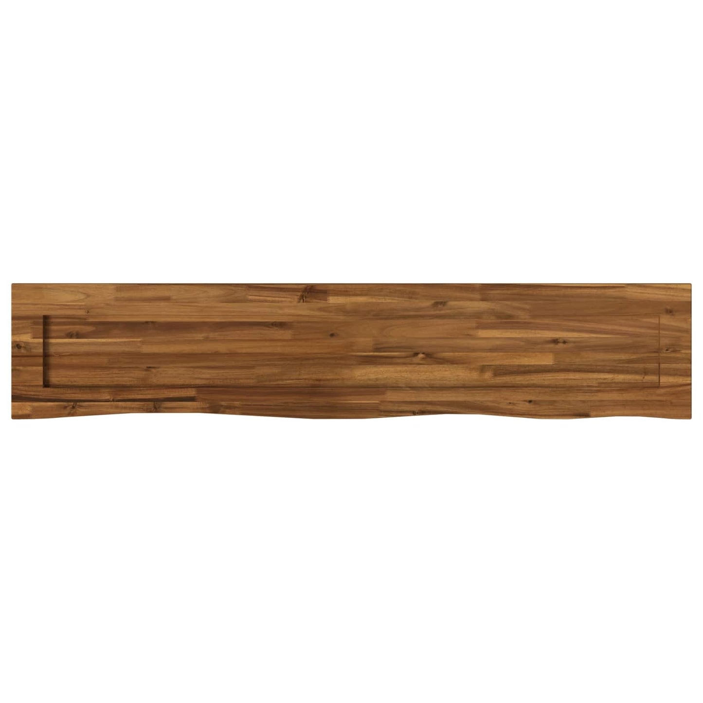 vidaXL Live Edge Table Top 160 x 20 x 3.5 cm Rectangular Natural