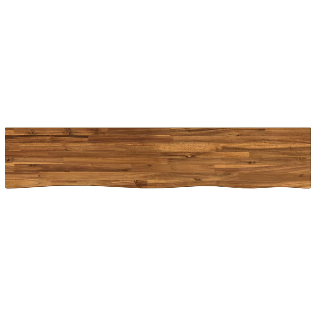 vidaXL Live Edge Table Top 160 x 20 x 3.5 cm Rectangular Natural