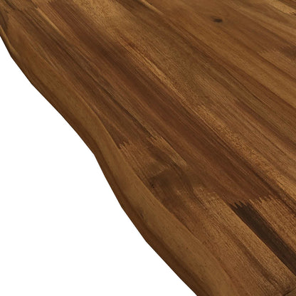 vidaXL Live Edge Table Top 40 x 30 x 3.5 cm Rectangular Natural