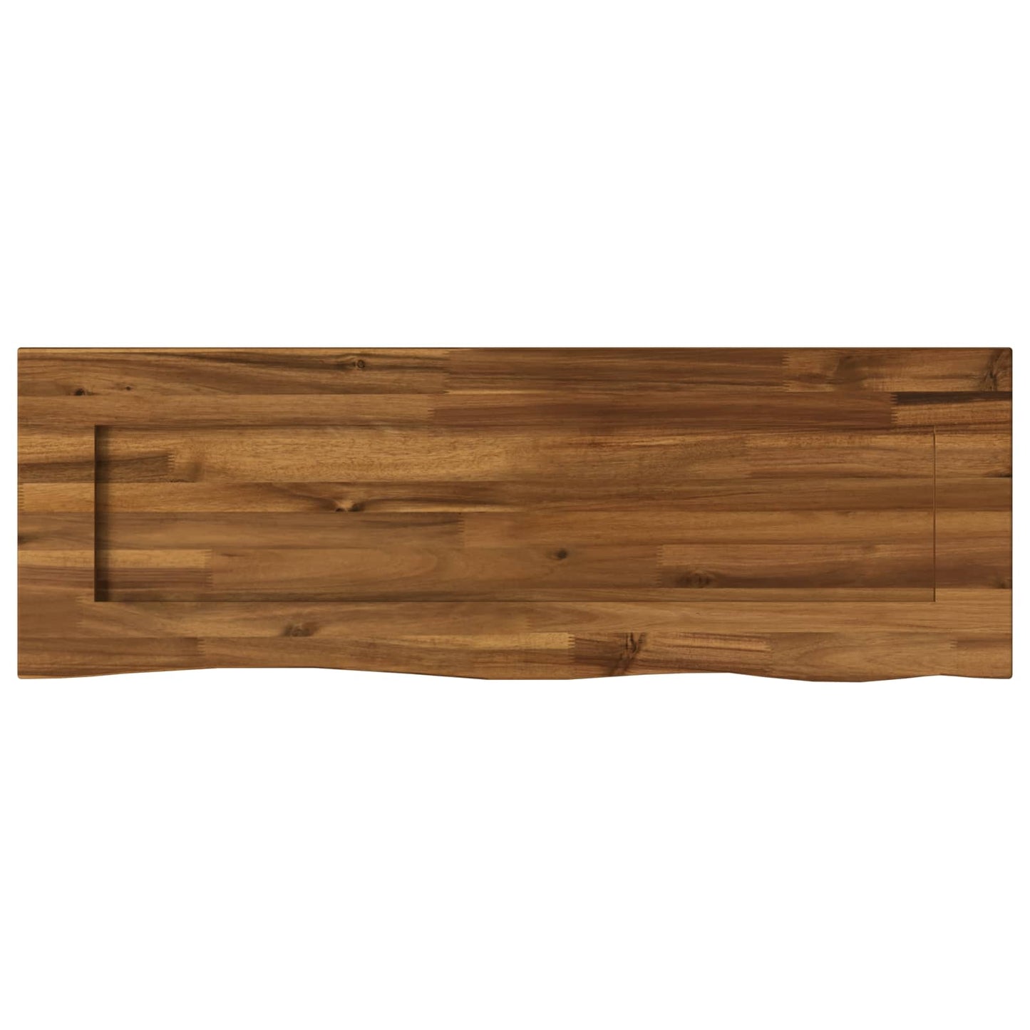 vidaXL Live Edge Table Top 80 x 30 x 3.5 cm Rectangular Natural