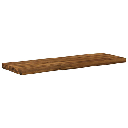 vidaXL Live Edge Table Top 90 x 30 x 3.5 cm Rectangular Natural
